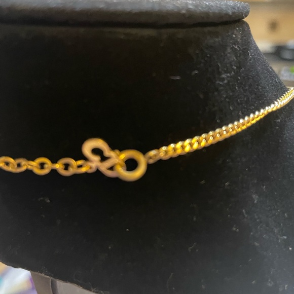 Dior Gold Necklace with Elegant Silver Accents - Picture 3 of 8